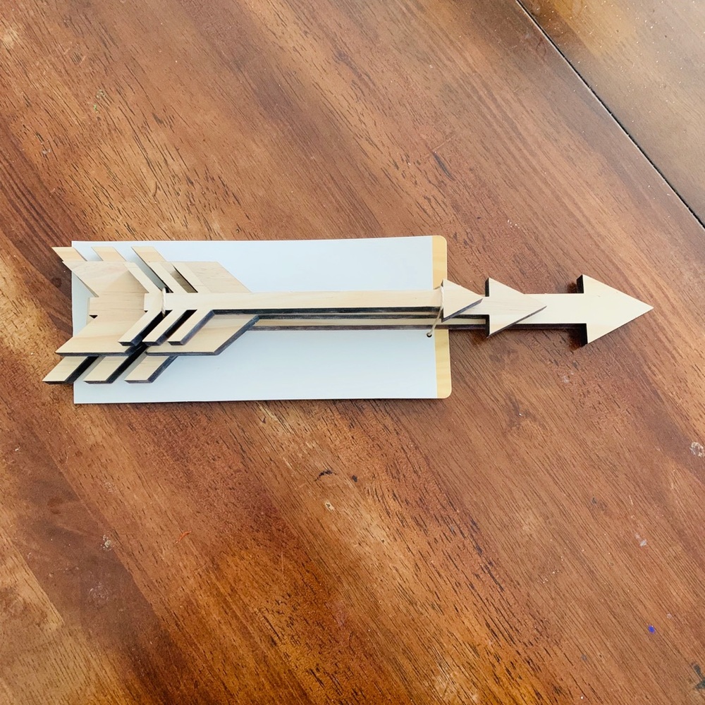 ✨NIB✨ Wooden Arrow Decor